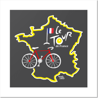 Tour de France 2023 Posters and Art